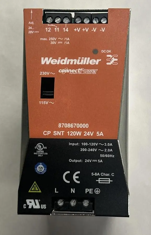 USED WEIDMÜLLER 8708670000
