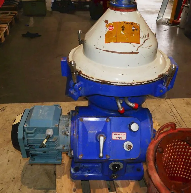 Alfa-Laval LOPX 705 SFD-34 lube oil clarifier centrifuge, SS.