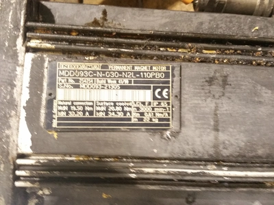 Indramat Rexroth Servo Motor MDD093C-N-030-N2L-110PBO