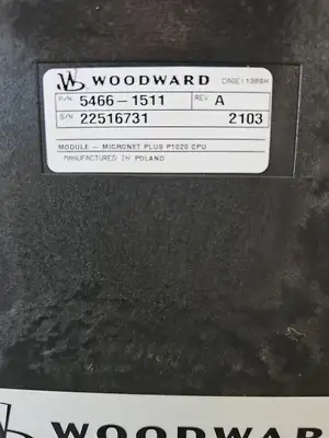 Used Woodward 5466-1511 PLC Processors South Carolina US | Palmetto Automation #1511040