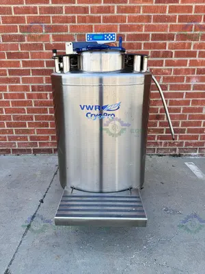 USED VWR AF-VPSP-1 PS CRYOPRO LIQUID NITROGEN CRYOGENIC STORAGE TANK MFG 2021