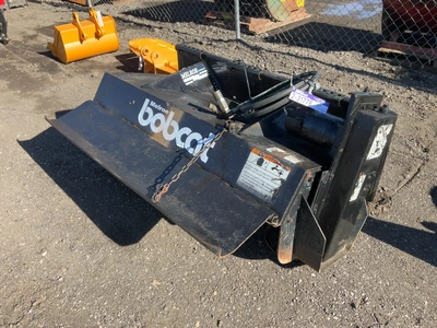 Used BOBCAT HYDRAULIC ROTOTILLER SKID STEER ATTACHMENT Rotary Tillers Michigan US | Miedema Asset Management Group #1579241