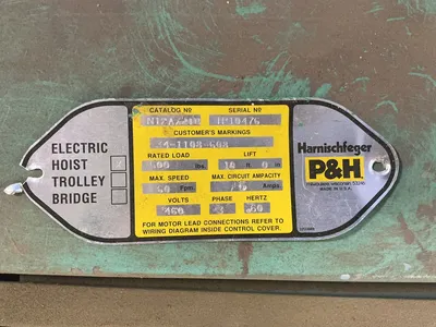 Used P&H N12AZ21B Material Handling (misc) Ohio US | HGR 24 #1260814