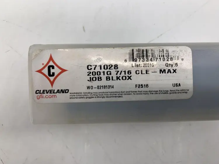 Used CLEVELAND C71028 Jobber Length Drills Ohio US | Yoder Brothers machinery 6 #90640