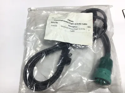 Unbranded F39105 Universal Green (Type 2) 9 Pin Male and Female Splitter Y Cable