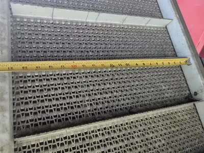 Dewatering Incline Modular Conveyor