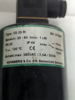 Used HONSBERG VD 25 RI Miscellaneous Equipment (Electrical & Power) Ohio US | Surplus Asset Holdings #1363950