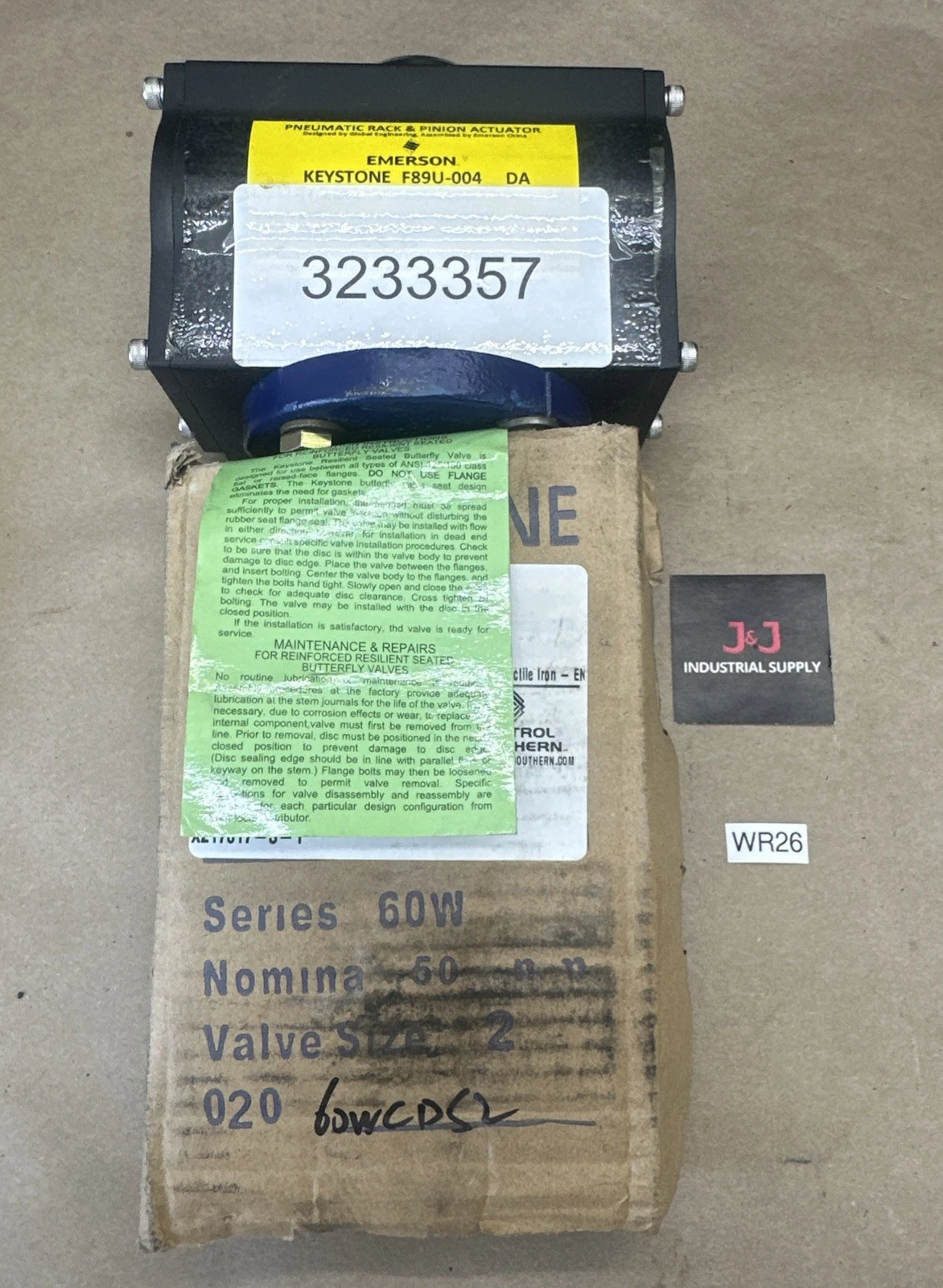 NEW Emerson F89U-004 DA