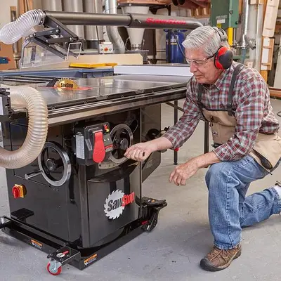 SawStop Industrial Cabinet Saw- 5HP 3ph (52'' T-Glide)