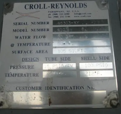 USED CROLL REYNOLDS S10