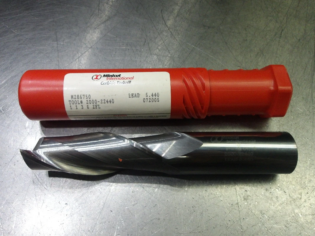 Minicut 1" 2 Flute Carbide SQ Endmill 1" Shank 2000-22440 (LOC3561)