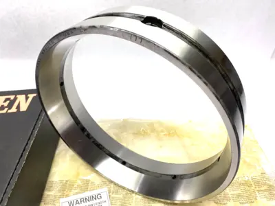 USED TIMKEN TAPERED ROLLER BEARING, DOUBLE CUP, 12.875" OD, 3.25" WIDTH