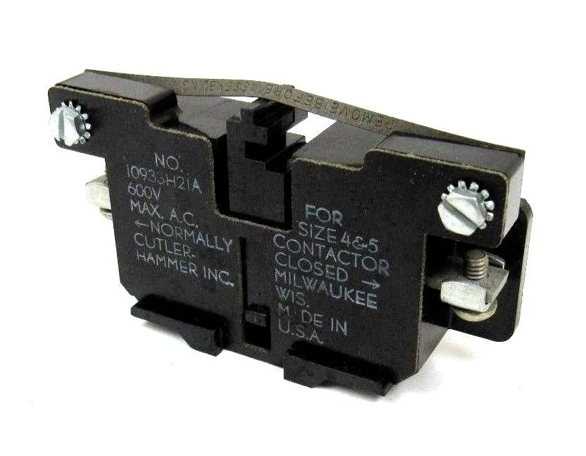 NEW CUTLER HAMMER 10933H21A MODULE SIZE 4-5