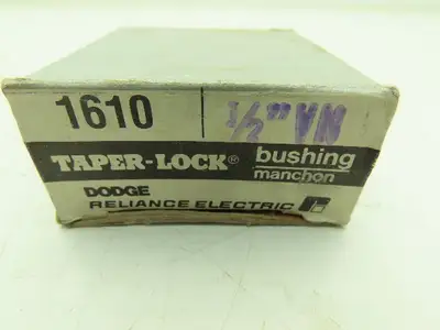 Dodge Reliance Electric 1610 Taper Lock Bushing 1/2" Bore  Lot of 5