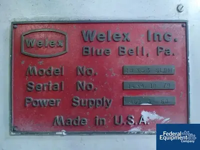 USED Welex 54" Welex 5 Layer Extrusion Sheet Line