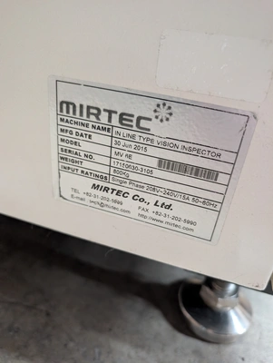 USED 2015 MIRTEC MV-6E