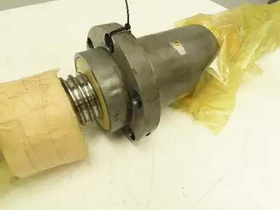 Cincinnati Milacron 3" Flanged Ball Screw Shaft Linear Actuator 33" Travel
