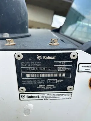 USED 2021 BOBCAT T76