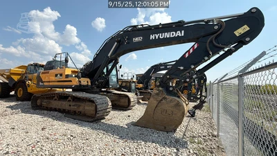 Used 2022 HYUNDAI HX480AL Crawler Excavators Texas US | National Equipment Dealers #1422222
