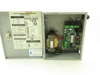 Mighty Lube PCS-17C Chain Lubricator Pump Monitor Control Panel 120V