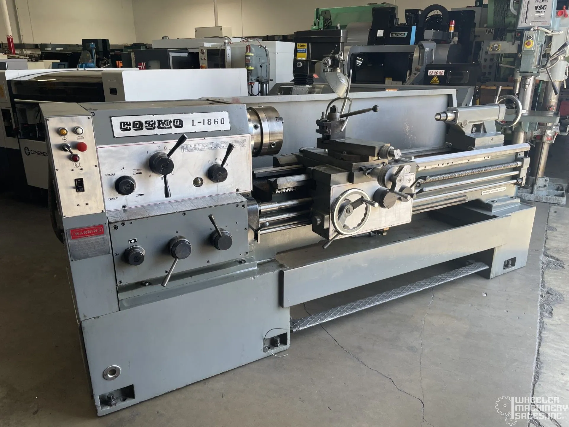 COSMO L-1860 Engine Lathe #7830