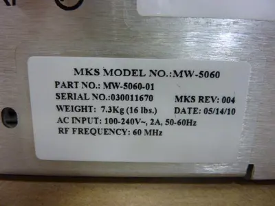 NEW MKS INSTRUMENTS MW-5060