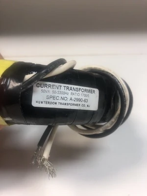 USED HUNTERDON TRANSFORMER A-2990-63