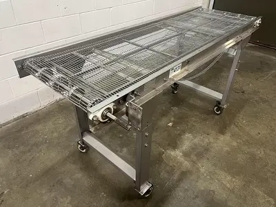 USED NEW WAVE SYSTEMS CONVEYOR6FT 2