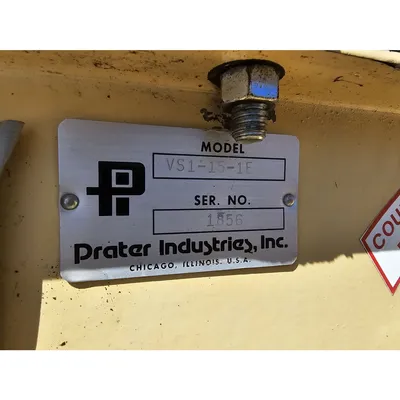 USED PRATER INDUSTRIES, INC. VS1-15-1E