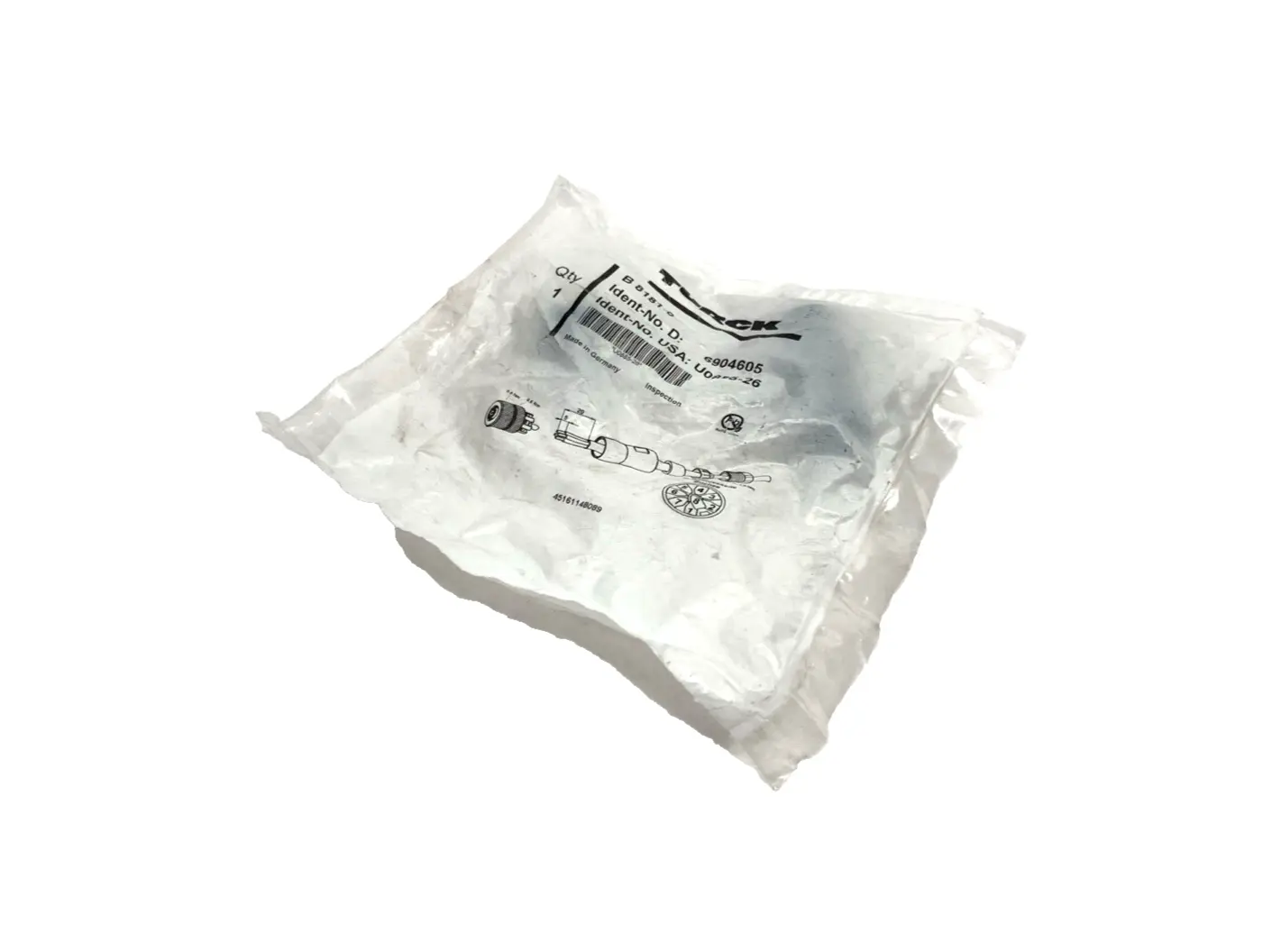 B 8181-0,U0895-26 | Turck B 8181-0 Field Wireable Connector M12 Female 8-Pin, PG9 U0895-26 - New