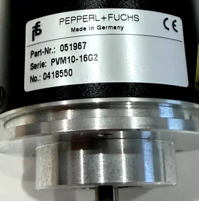 NEW PEPPERL+FUCHS PVM10-16G2 ROTARY ENCODER 051967 PVM1016G2