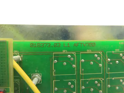 Schenck CAB 750 Face Plate with Keypad Operator Station & AECV700 Circuit Board