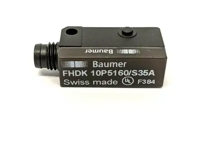 New | in-Stock BAUMER DIFFUSE SENSOR W/ BACKGROUND SUPPRESSION 10151937 Photoelectric Sensors | Maverick Industrial Sales #1101602