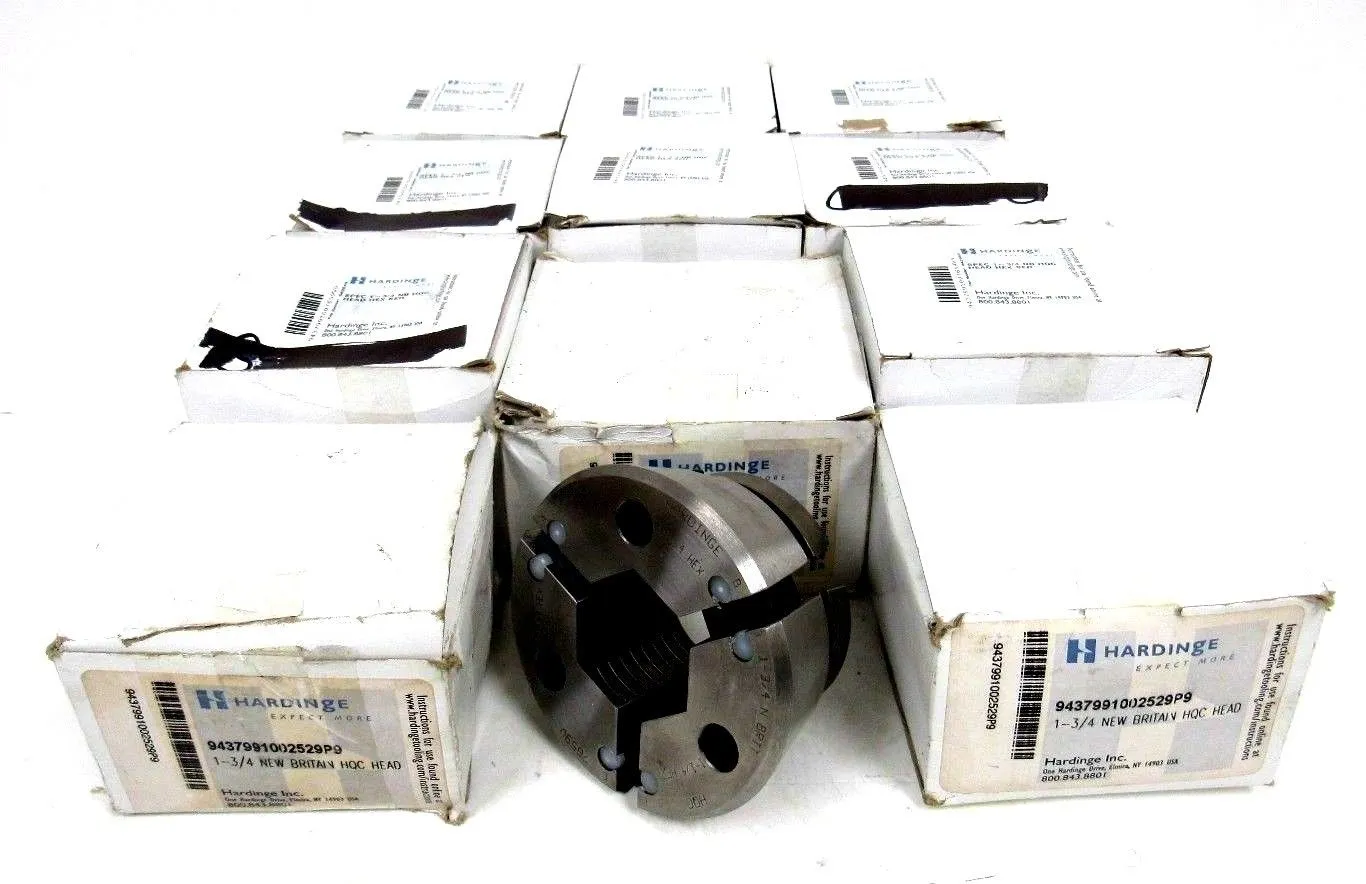 NEW LOT OF 11 HARDINGE 9437991002529P9 NEW BRITAIN HQC HEAD 1-3/4 7659V