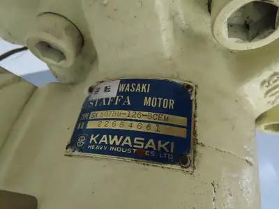 Staffa Kawasaki SX507BM-126-BCEM Radial Piston Hydraulic Motor