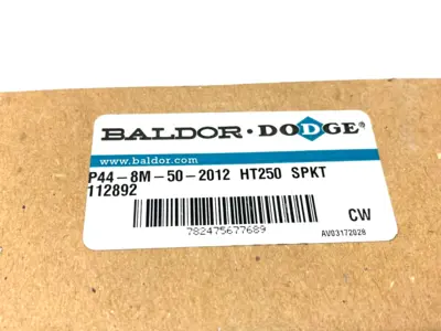 New | in-Stock Baldor Dodge Taper-Lock High Torque Belt Sprocket Misc Industrial Equipment Michigan US | Maverick Industrial Sales #1487627