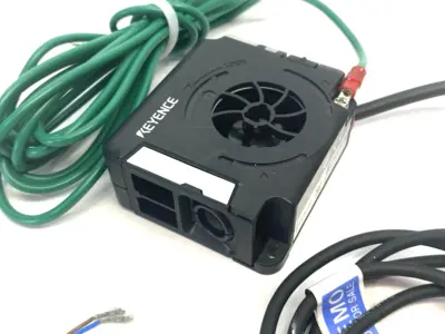 Used KEYENCE Compact Static Eliminator Fan, High-Frequency AC Electrostatic Air Cleaners Michigan US | Maverick Industrial Sales #1390589