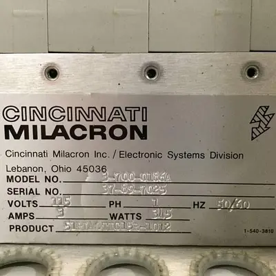 USED CINCINNATI MILACRON 3-700-0186A