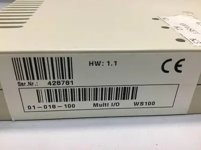 USED SIGMATEK WS100 01-018-100