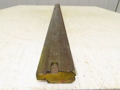 Press Brake Die 47-7/8" Long 90° V 3/16" W 1/8" D 1-3/4" H 1/2" Tang