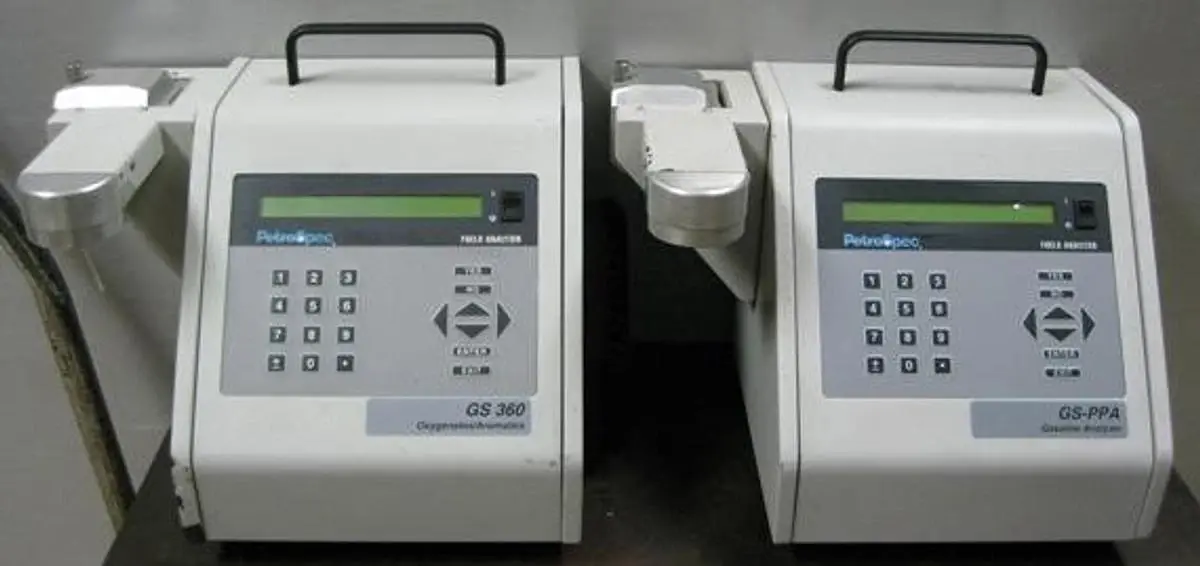 QTY. 2. PETROSPEC FUELS ANALYZERS 1 = GS-PPA GASOL...