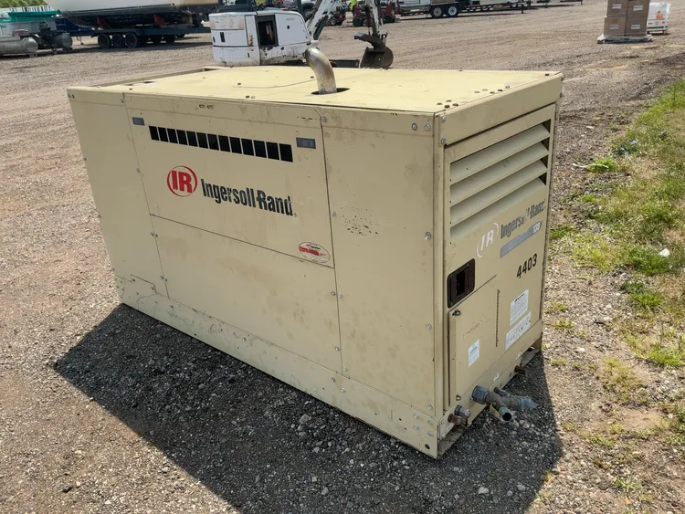 Used 2002 INGERSOLL RAND 130 Air Compressors, Portable Michigan US | Miedema Asset Management Group #1339055