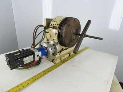 Bourn & Koch 12" Precision Roto-Grind Motorized Vertical Rotary Table Positioner