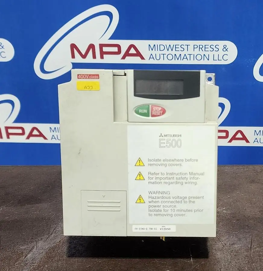 USED MITSUBISHI FR-E540-0. 75K-EC