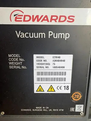 New | in-Stock EDWARDS E2M40 2 Vacuum Pumps Kentucky US | DH Griffin Used Equipment #1520108