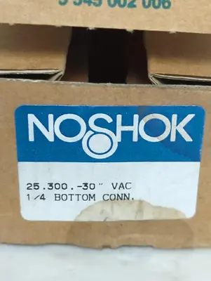 New | in-Stock NOSHOK 25.300 .-30 Vacuum Gauges / Controllers Ohio US | Surplus Asset Holdings #1365571