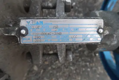 USED VELAN F09-0064C-31NB