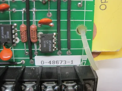 USED RELIANCE ELECTRIC 0-48673-1 DRIVER BOARD 0486731