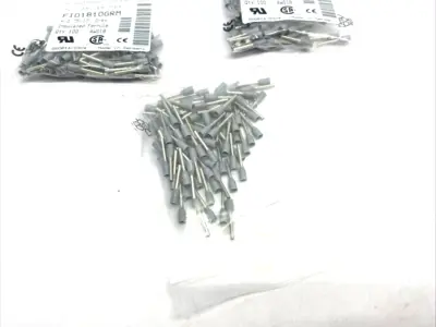 New | in-Stock Altech Insulated Crimp Ferrule 18 AWG (0.75 mm²) 100-PACK, LOT OF 3 Electrical Fittings Michigan US | Maverick Industrial Sales #1390877