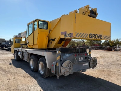 Used 2004 GROVE TMS500E Rough Terrain Cranes Texas US | Proxy Equipment #1470270